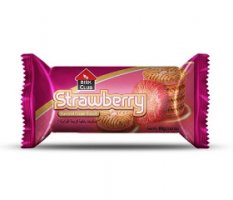 Bisk Club Strawberry Cream Biscuit